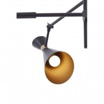 Lenox 3 Pendant Light In Black And Gold