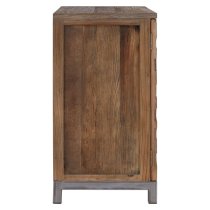 Micos Large Wooden Storage Cabinet With 2 Doors In Natural Elm