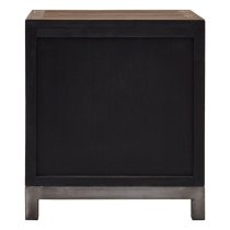 Micos Small Wooden Storage Cabinet With 2 Doors In Natural Elm