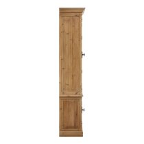 Batano Large Wooden 4 Doors Bookcase In Natural