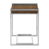 Menta Wooden Side Table In Natural Elm