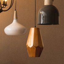 Dicotan Folded Design Lagre Pendant Light In Copper