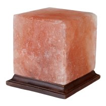 Trox Box Design Salt Table Lamp In Orange