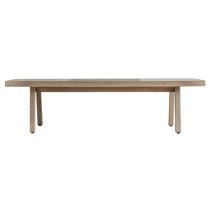 Kyron Rectangular Wooden Coffee Table In Natural