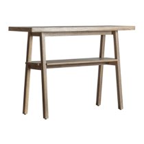 Kyron Rectangular Wooden Console Table In Natural