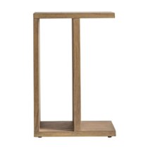 Kyron Supper Wooden Lamp Table In Natural