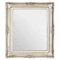 Ornatis Rectangular Wall Mirror In Metallic Champagne Frame