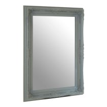 Barstik Rectangular Wall Mirror In Antique Grey Frame