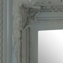 Barstik Rectangular Wall Mirror In Antique Grey Frame