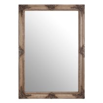 Barstik Rectangular Wall Mirror In Antique Gold Frame