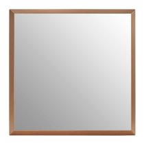 Lecotik Large Square Wall Mirror In Gold