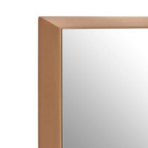 Lecotik Large Square Wall Mirror In Gold