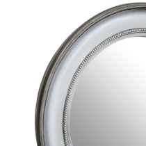 Mevotek Round Wall Mirror In Silver