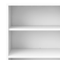 Prax 2 Doors 5 Shelves Office Storage Cabinet In White