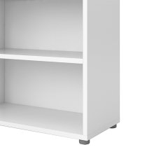 Prax 5 Shelves Home And Office Bookcase In White