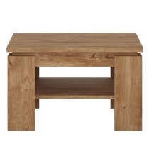 Felton Wooden Square Coffee Table In Ribbeck Oak