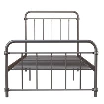 Wallach Metal Single Bed In Bronze