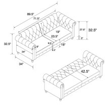 Flex Velvet Sofa Bed With Wooden Legs In Blue