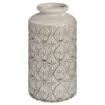 Neria Ceramic Medium Decorative Vase In White