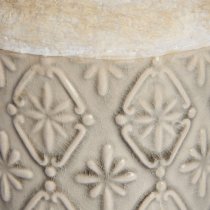 Neria Ceramic Large Decorative Vase In White