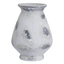 Nexus Ceramic Decorative Vase In Antique White