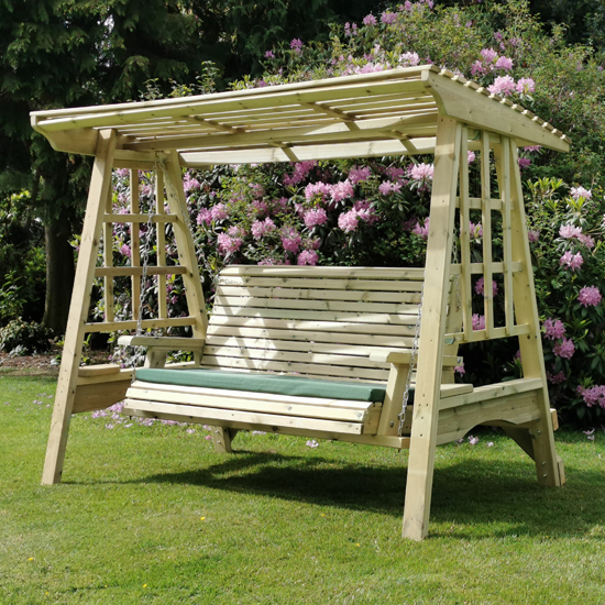 Alperton Wooden 3 Seater Swing