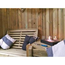 Fresta Wooden Occaisonal Seating Garden Room With Decking