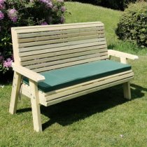 Erog Wooden Outdoor 3 Seater Bench