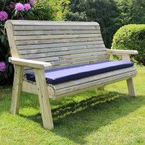 Erog Wooden Outdoor 3 Seater Bench