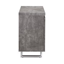 Sydney Small Sideboard With 1 Door 3 Drawer In Concrete Effect