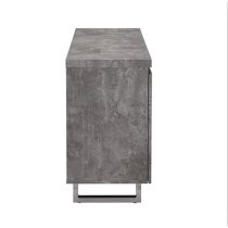 Sydney Large Sideboard With 2 Door 3 Drawer In Concrete Effect