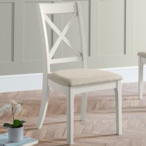 Pacari Wooden Dining Chair In Grey