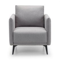 Rania Fabric Upholstered Armchair In Palmira Wool Effect