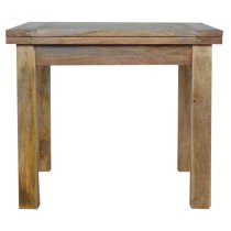 Granary Wooden Square Extending Dining Table In Oak Ish