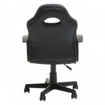 Katy Faux Leather Gaming Chair In Black And Red