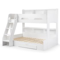 Oihane Wooden Triple Sleeper Bunk Bed In White