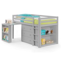 Rayon Wooden Sleepstation Bunk Bed In Dove Grey