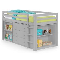 Rayon Wooden Sleepstation Bunk Bed In Dove Grey