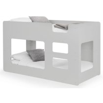 Saanvi Wooden Pod Bunk Bed In Dove Grey