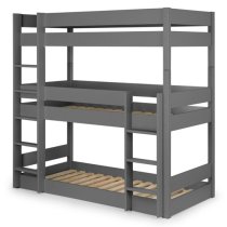 Taigi Wooden Bunk Bed In Anthracite