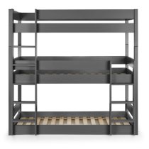 Taigi Wooden Bunk Bed In Anthracite