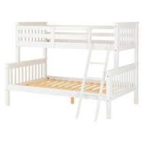 Nevada Wooden Triple Sleeper Bunk Bed In White