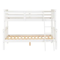 Nevada Wooden Triple Sleeper Bunk Bed In White