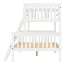 Nevada Wooden Triple Sleeper Bunk Bed In White