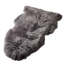 Ladson Sheepskin Rug In Grey