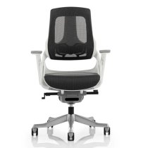 Zure Executive Office Chair In Charcoal With Arms