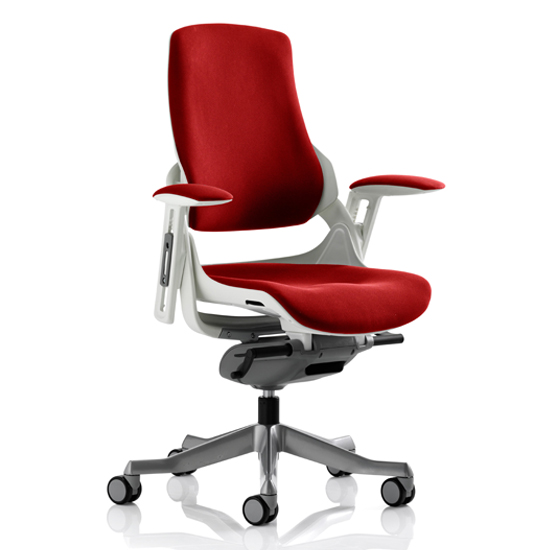 Zure Executive Office Chair In Bergamot Cherry