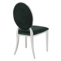 Holyoke Velvet Dining Chair In Green