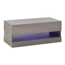 Goole LED High Gloss Coffee Table In Grey