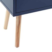 Norwich Wooden Chest Of 4 Drawers In Nightshadow Blue